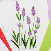 Quilled Paper Flowers Greeting Card Set of 3
