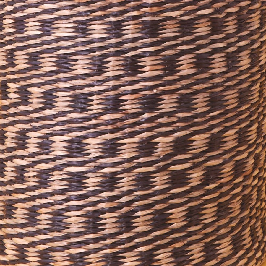 14" Small Spiral Seagrass Planter Shelf Basket